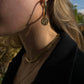 EMILY earrings 18k Yellow gold