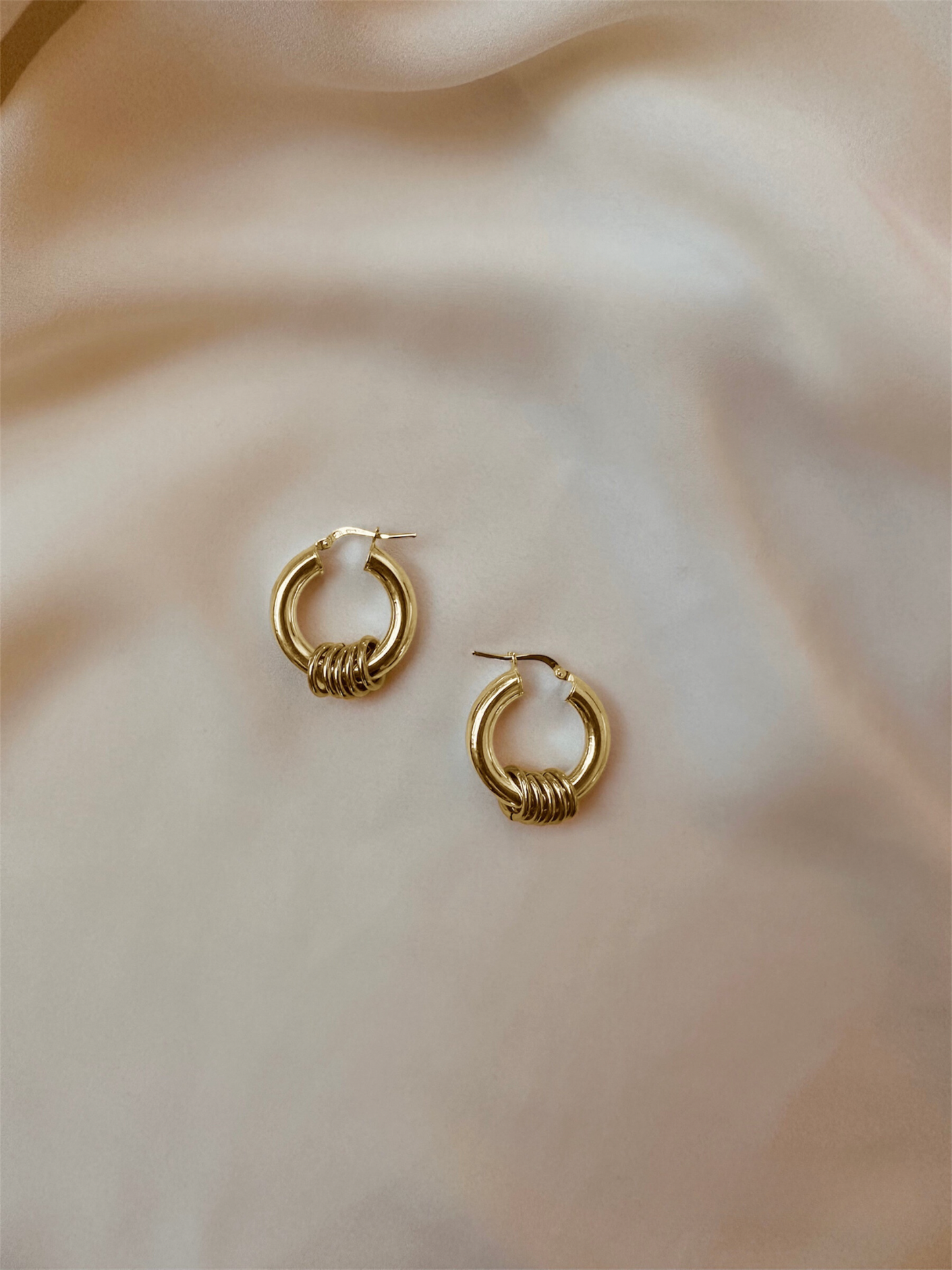 LENI earrings L combo gold