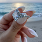 TERA MARQUISE COMBINED WITH HEART DIAMONDS ENGAGEMENT RING