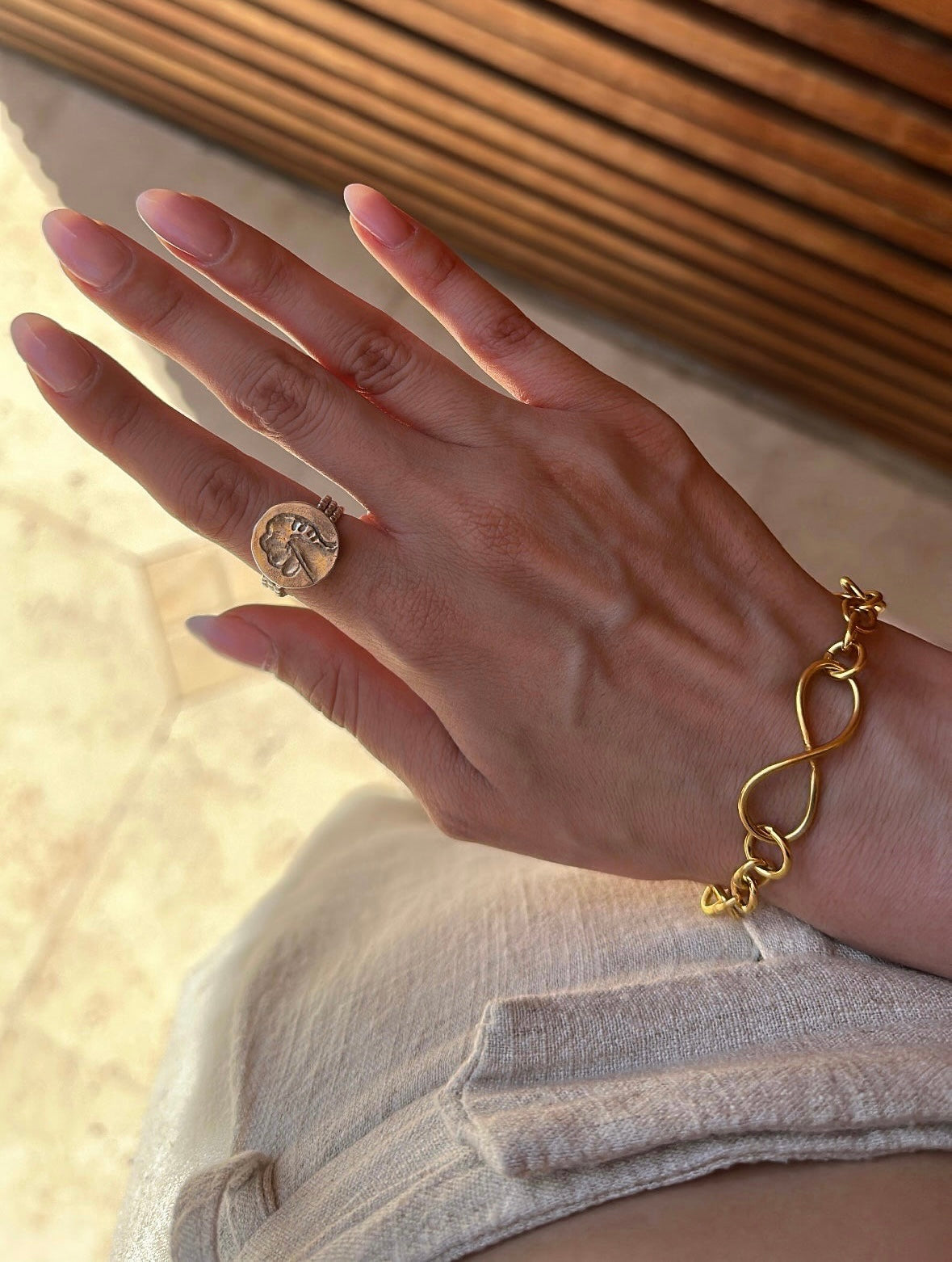 HERMANO bracelet gold