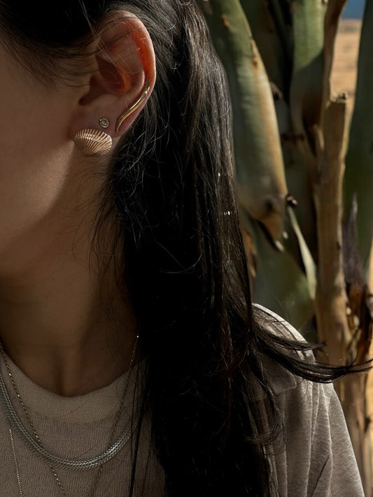 Bondi beach earrings Rosegold