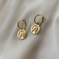 EMILY earrings 18k Yellow gold