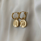 EMILY earrings 18k Yellow gold