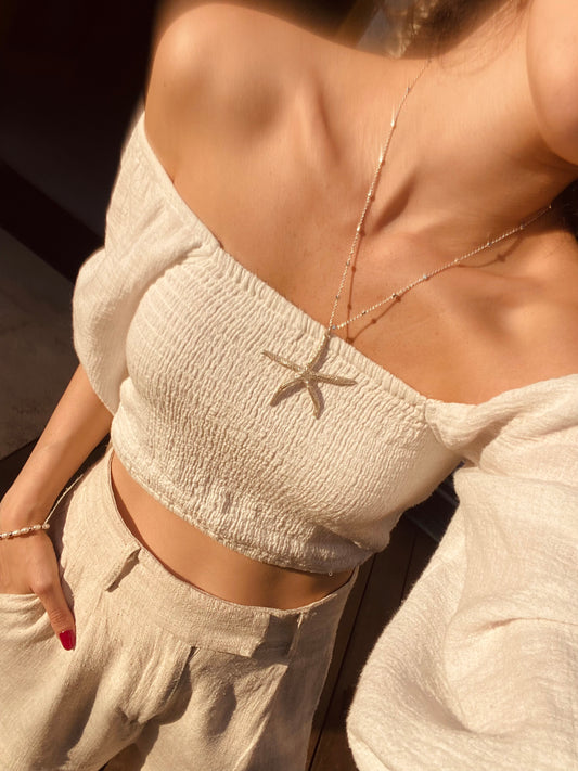 BIG STARFISH necklace