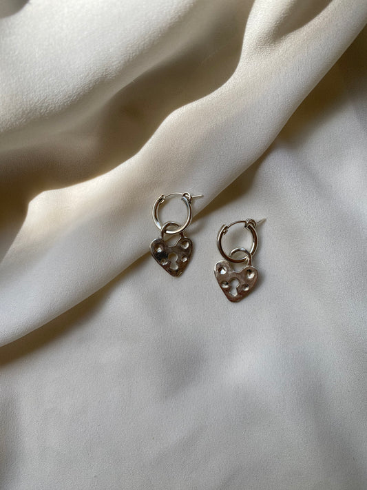 RUTH earrings White gold 18k