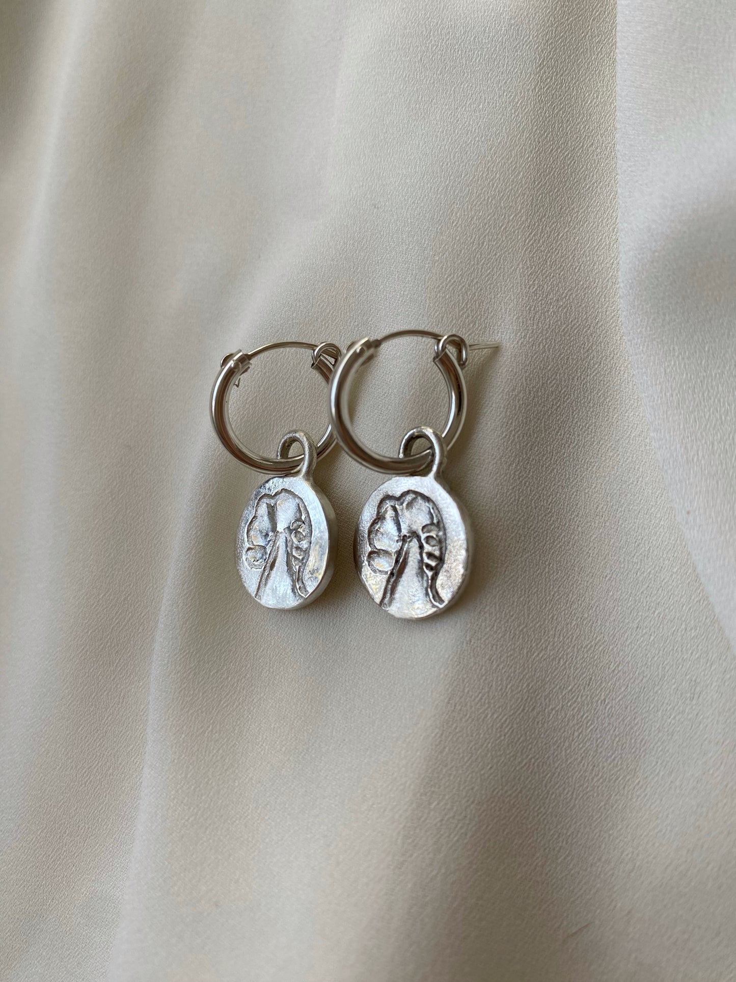 EMILY earrings 18k White gold